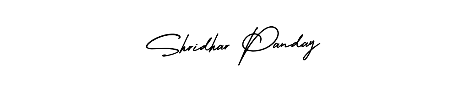 Create a beautiful signature design for name Shridhar Panday. With this signature (AmerikaSignatureDemo-Regular) fonts, you can make a handwritten signature for free. Shridhar Panday signature style 3 images and pictures png