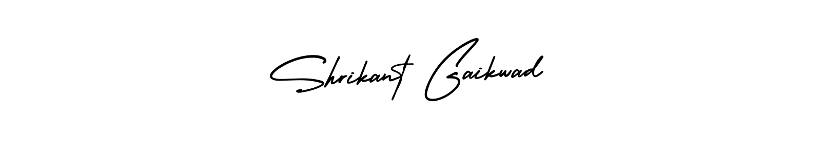 Create a beautiful signature design for name Shrikant Gaikwad. With this signature (AmerikaSignatureDemo-Regular) fonts, you can make a handwritten signature for free. Shrikant Gaikwad signature style 3 images and pictures png