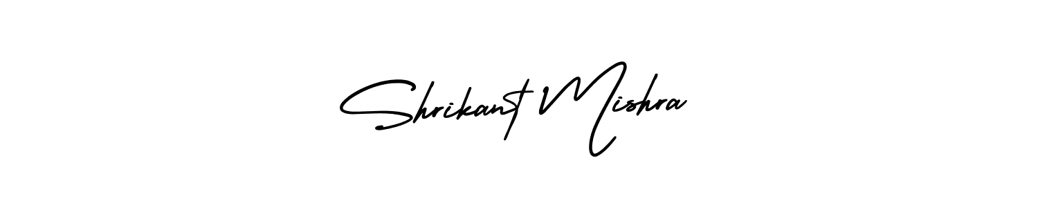 Also we have Shrikant Mishra name is the best signature style. Create professional handwritten signature collection using AmerikaSignatureDemo-Regular autograph style. Shrikant Mishra signature style 3 images and pictures png