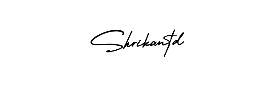Also we have Shrikantd name is the best signature style. Create professional handwritten signature collection using AmerikaSignatureDemo-Regular autograph style. Shrikantd signature style 3 images and pictures png