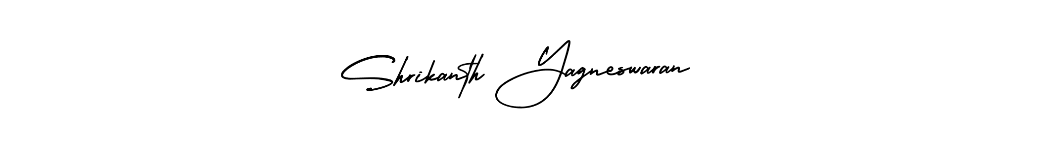 Design your own signature with our free online signature maker. With this signature software, you can create a handwritten (AmerikaSignatureDemo-Regular) signature for name Shrikanth Yagneswaran. Shrikanth Yagneswaran signature style 3 images and pictures png