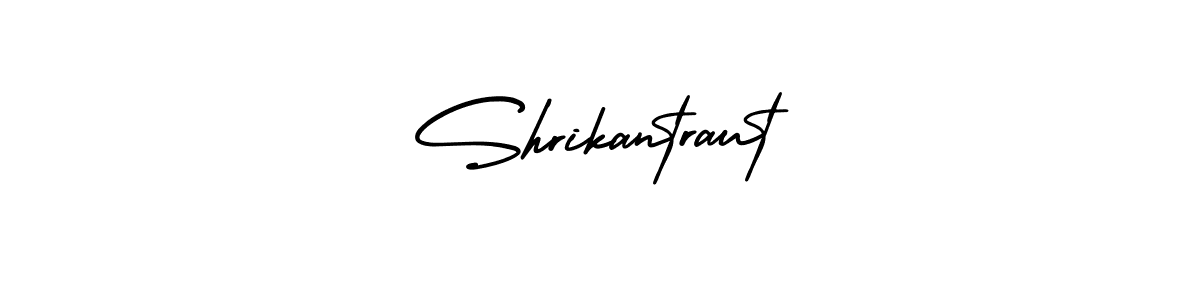 This is the best signature style for the Shrikantraut name. Also you like these signature font (AmerikaSignatureDemo-Regular). Mix name signature. Shrikantraut signature style 3 images and pictures png