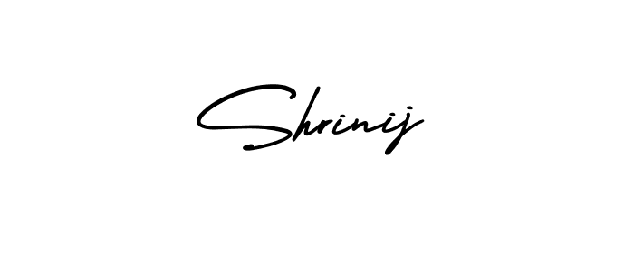 You can use this online signature creator to create a handwritten signature for the name Shrinij. This is the best online autograph maker. Shrinij signature style 3 images and pictures png