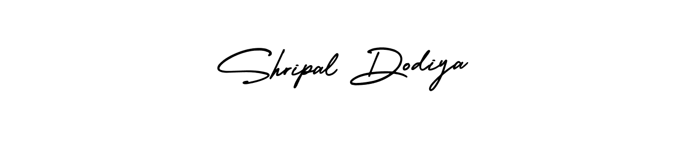 Create a beautiful signature design for name Shripal Dodiya. With this signature (AmerikaSignatureDemo-Regular) fonts, you can make a handwritten signature for free. Shripal Dodiya signature style 3 images and pictures png