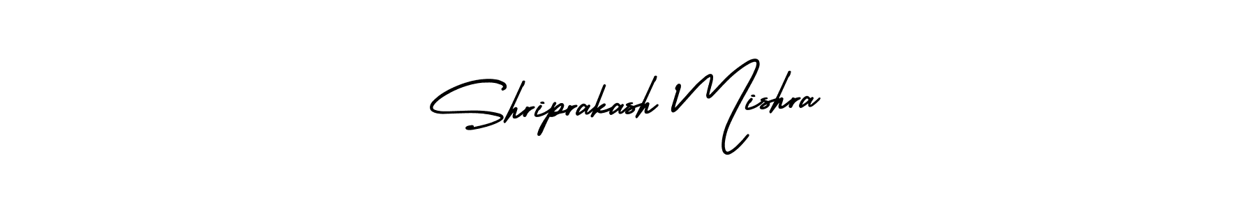 Create a beautiful signature design for name Shriprakash Mishra. With this signature (AmerikaSignatureDemo-Regular) fonts, you can make a handwritten signature for free. Shriprakash Mishra signature style 3 images and pictures png