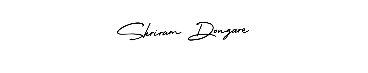 Make a beautiful signature design for name Shriram Dongare. Use this online signature maker to create a handwritten signature for free. Shriram Dongare signature style 3 images and pictures png