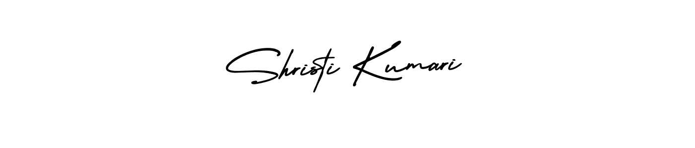 How to Draw Shristi Kumari signature style? AmerikaSignatureDemo-Regular is a latest design signature styles for name Shristi Kumari. Shristi Kumari signature style 3 images and pictures png