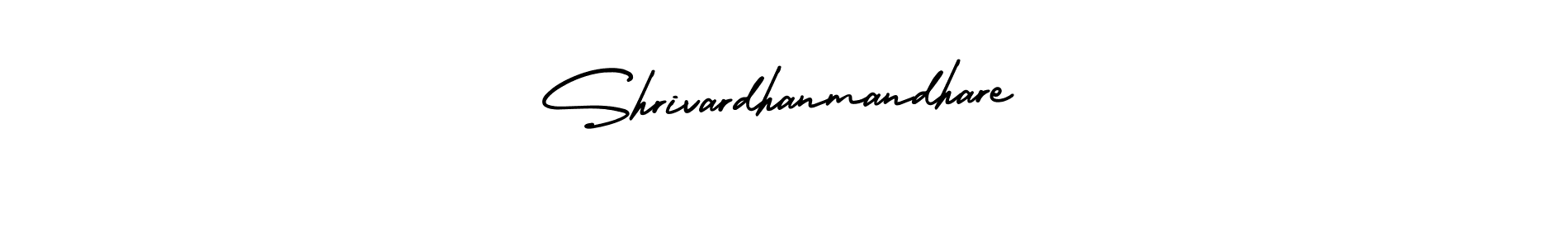 Similarly AmerikaSignatureDemo-Regular is the best handwritten signature design. Signature creator online .You can use it as an online autograph creator for name Shrivardhanmandhare. Shrivardhanmandhare signature style 3 images and pictures png