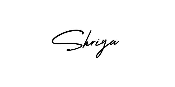 Shriya stylish signature style. Best Handwritten Sign (AmerikaSignatureDemo-Regular) for my name. Handwritten Signature Collection Ideas for my name Shriya. Shriya signature style 3 images and pictures png