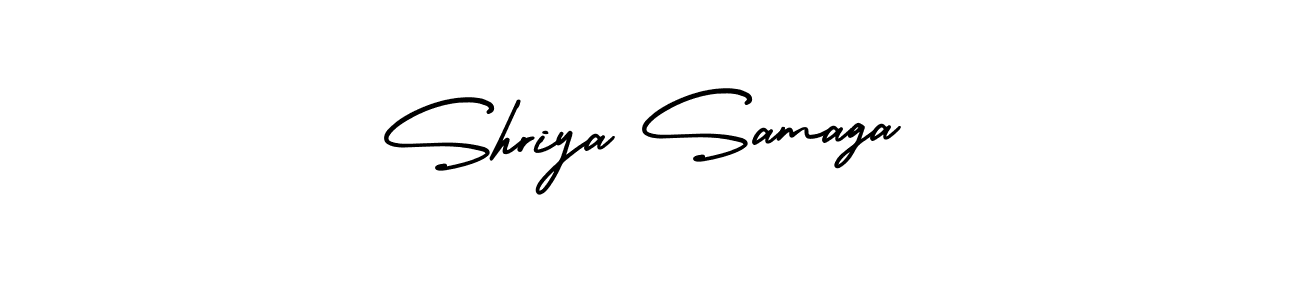 Make a beautiful signature design for name Shriya Samaga. Use this online signature maker to create a handwritten signature for free. Shriya Samaga signature style 3 images and pictures png