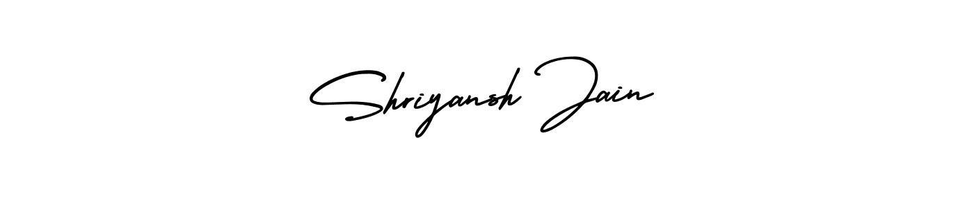 How to make Shriyansh Jain signature? AmerikaSignatureDemo-Regular is a professional autograph style. Create handwritten signature for Shriyansh Jain name. Shriyansh Jain signature style 3 images and pictures png