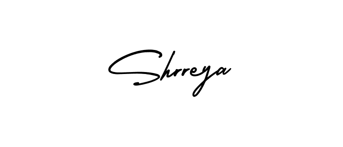 Also we have Shrreya name is the best signature style. Create professional handwritten signature collection using AmerikaSignatureDemo-Regular autograph style. Shrreya signature style 3 images and pictures png