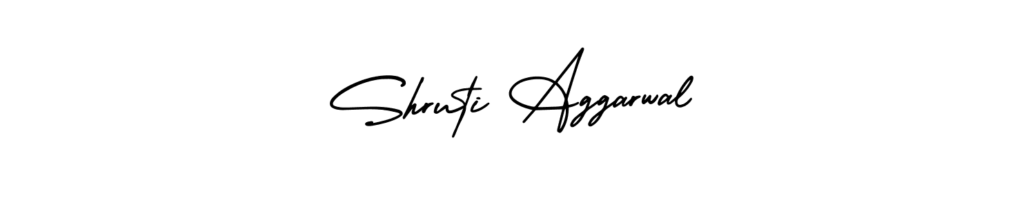 How to Draw Shruti Aggarwal signature style? AmerikaSignatureDemo-Regular is a latest design signature styles for name Shruti Aggarwal. Shruti Aggarwal signature style 3 images and pictures png