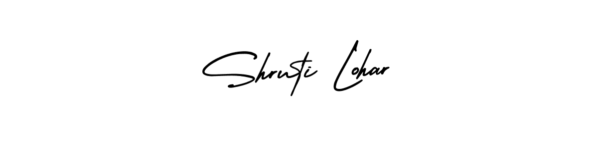 AmerikaSignatureDemo-Regular is a professional signature style that is perfect for those who want to add a touch of class to their signature. It is also a great choice for those who want to make their signature more unique. Get Shruti Lohar name to fancy signature for free. Shruti Lohar signature style 3 images and pictures png