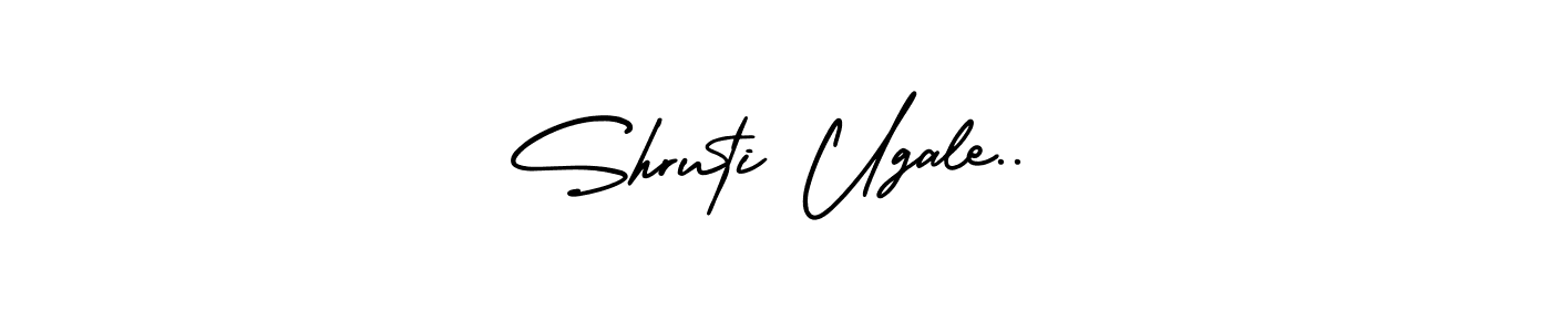 Make a short Shruti Ugale.. signature style. Manage your documents anywhere anytime using AmerikaSignatureDemo-Regular. Create and add eSignatures, submit forms, share and send files easily. Shruti Ugale.. signature style 3 images and pictures png