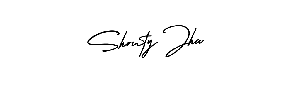 Design your own signature with our free online signature maker. With this signature software, you can create a handwritten (AmerikaSignatureDemo-Regular) signature for name Shruty Jha. Shruty Jha signature style 3 images and pictures png