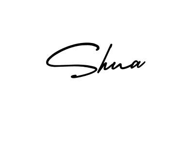 The best way (AmerikaSignatureDemo-Regular) to make a short signature is to pick only two or three words in your name. The name Shua include a total of six letters. For converting this name. Shua signature style 3 images and pictures png