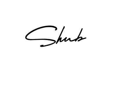 Design your own signature with our free online signature maker. With this signature software, you can create a handwritten (AmerikaSignatureDemo-Regular) signature for name Shub. Shub signature style 3 images and pictures png