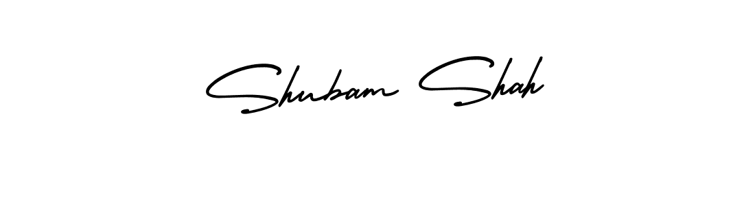 How to make Shubam Shah signature? AmerikaSignatureDemo-Regular is a professional autograph style. Create handwritten signature for Shubam Shah name. Shubam Shah signature style 3 images and pictures png