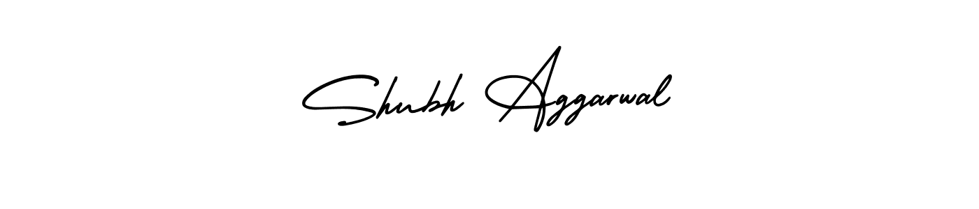 Create a beautiful signature design for name Shubh Aggarwal. With this signature (AmerikaSignatureDemo-Regular) fonts, you can make a handwritten signature for free. Shubh Aggarwal signature style 3 images and pictures png