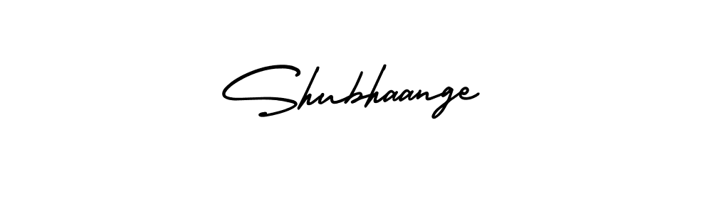 Use a signature maker to create a handwritten signature online. With this signature software, you can design (AmerikaSignatureDemo-Regular) your own signature for name Shubhaange. Shubhaange signature style 3 images and pictures png