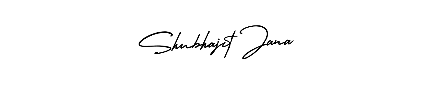 Use a signature maker to create a handwritten signature online. With this signature software, you can design (AmerikaSignatureDemo-Regular) your own signature for name Shubhajit Jana. Shubhajit Jana signature style 3 images and pictures png