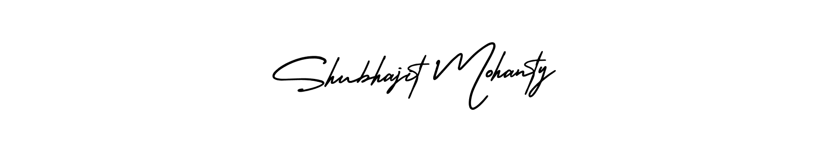 How to Draw Shubhajit Mohanty signature style? AmerikaSignatureDemo-Regular is a latest design signature styles for name Shubhajit Mohanty. Shubhajit Mohanty signature style 3 images and pictures png