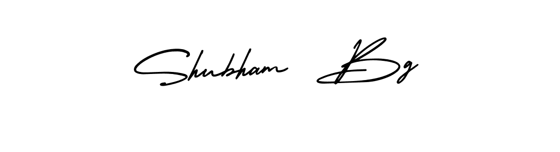 Design your own signature with our free online signature maker. With this signature software, you can create a handwritten (AmerikaSignatureDemo-Regular) signature for name Shubham  Bg. Shubham  Bg signature style 3 images and pictures png