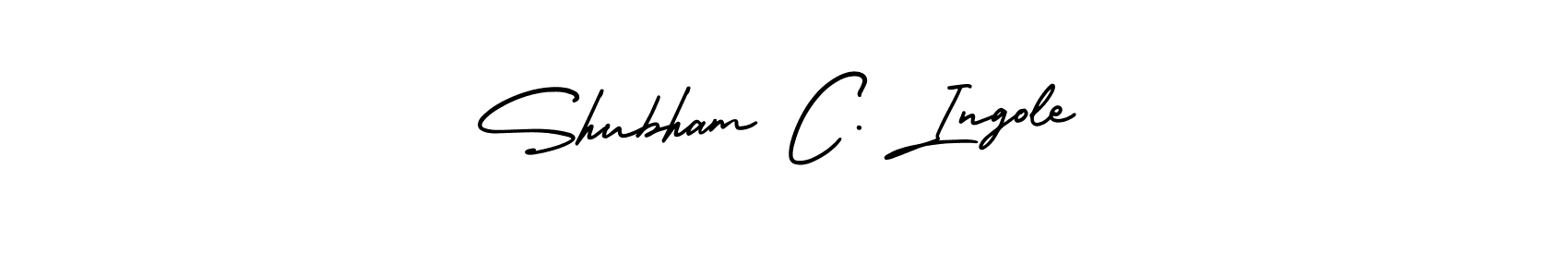 It looks lik you need a new signature style for name Shubham C. Ingole. Design unique handwritten (AmerikaSignatureDemo-Regular) signature with our free signature maker in just a few clicks. Shubham C. Ingole signature style 3 images and pictures png