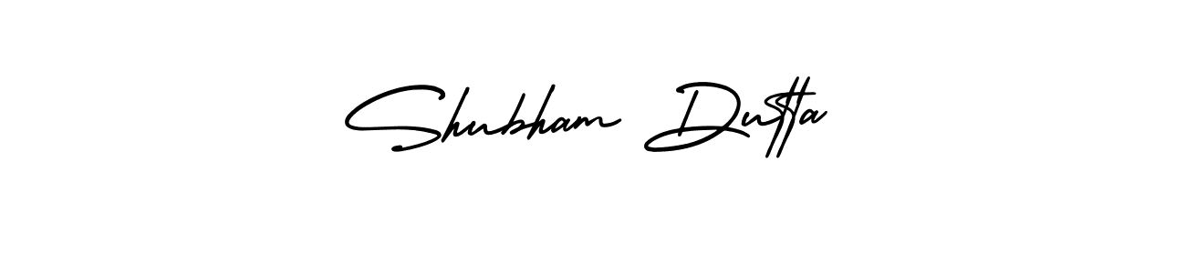 Create a beautiful signature design for name Shubham Dutta. With this signature (AmerikaSignatureDemo-Regular) fonts, you can make a handwritten signature for free. Shubham Dutta signature style 3 images and pictures png