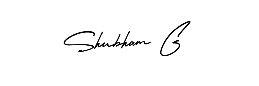 Design your own signature with our free online signature maker. With this signature software, you can create a handwritten (AmerikaSignatureDemo-Regular) signature for name Shubham G. Shubham G signature style 3 images and pictures png