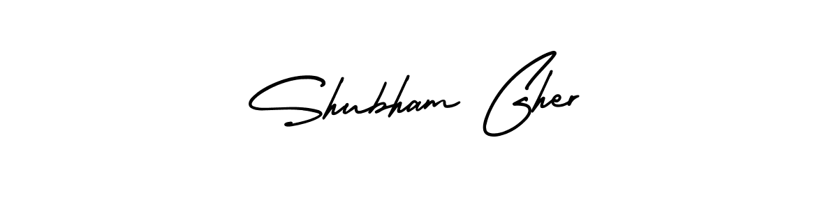 Also we have Shubham Gher name is the best signature style. Create professional handwritten signature collection using AmerikaSignatureDemo-Regular autograph style. Shubham Gher signature style 3 images and pictures png