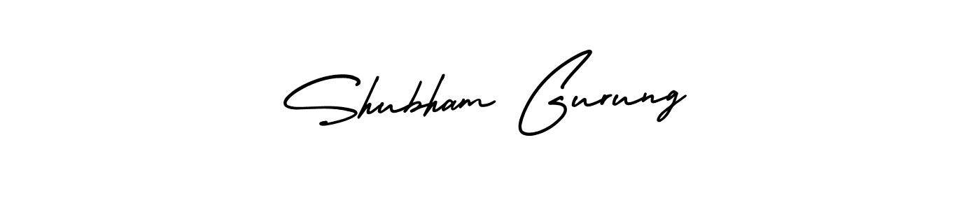 Also we have Shubham Gurung name is the best signature style. Create professional handwritten signature collection using AmerikaSignatureDemo-Regular autograph style. Shubham Gurung signature style 3 images and pictures png