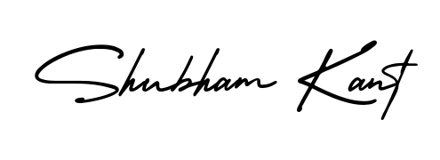 Design your own signature with our free online signature maker. With this signature software, you can create a handwritten (AmerikaSignatureDemo-Regular) signature for name Shubham Kant. Shubham Kant signature style 3 images and pictures png
