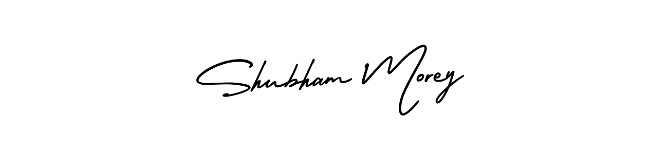 if you are searching for the best signature style for your name Shubham Morey. so please give up your signature search. here we have designed multiple signature styles  using AmerikaSignatureDemo-Regular. Shubham Morey signature style 3 images and pictures png