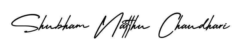 Make a beautiful signature design for name Shubham Natthu Chaudhari. With this signature (AmerikaSignatureDemo-Regular) style, you can create a handwritten signature for free. Shubham Natthu Chaudhari signature style 3 images and pictures png