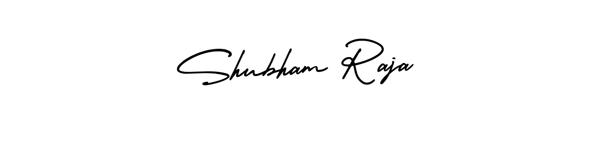 This is the best signature style for the Shubham Raja name. Also you like these signature font (AmerikaSignatureDemo-Regular). Mix name signature. Shubham Raja signature style 3 images and pictures png