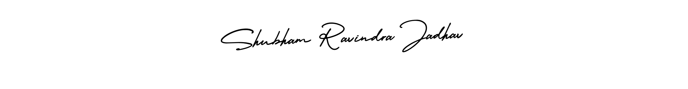 AmerikaSignatureDemo-Regular is a professional signature style that is perfect for those who want to add a touch of class to their signature. It is also a great choice for those who want to make their signature more unique. Get Shubham Ravindra Jadhav name to fancy signature for free. Shubham Ravindra Jadhav signature style 3 images and pictures png