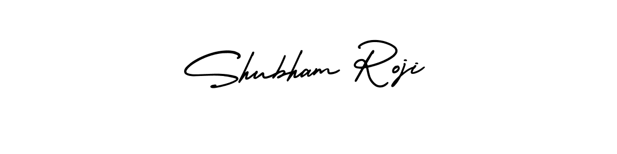 How to make Shubham Roji signature? AmerikaSignatureDemo-Regular is a professional autograph style. Create handwritten signature for Shubham Roji name. Shubham Roji signature style 3 images and pictures png