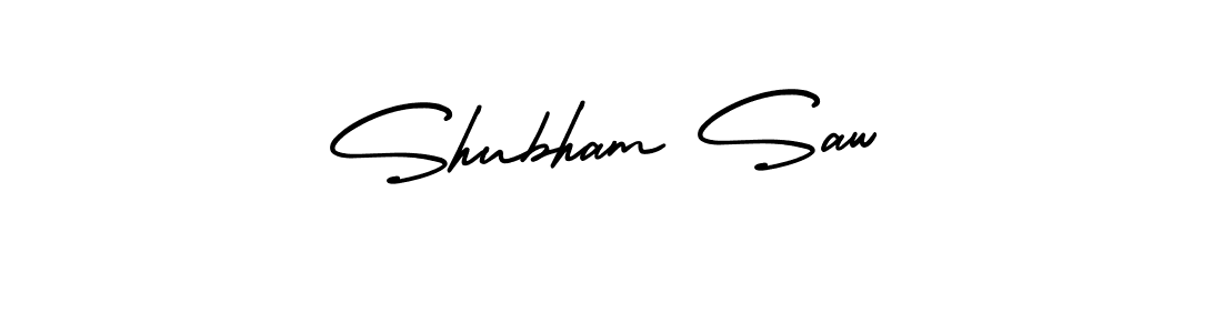 Shubham Saw stylish signature style. Best Handwritten Sign (AmerikaSignatureDemo-Regular) for my name. Handwritten Signature Collection Ideas for my name Shubham Saw. Shubham Saw signature style 3 images and pictures png