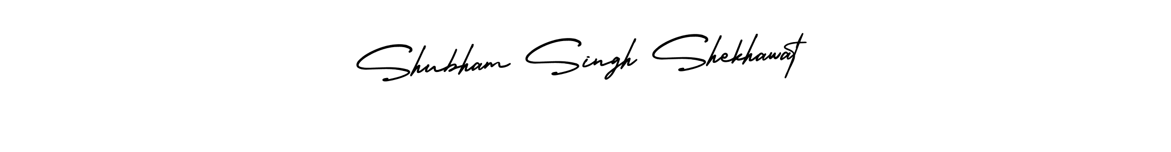 Create a beautiful signature design for name Shubham Singh Shekhawat. With this signature (AmerikaSignatureDemo-Regular) fonts, you can make a handwritten signature for free. Shubham Singh Shekhawat signature style 3 images and pictures png