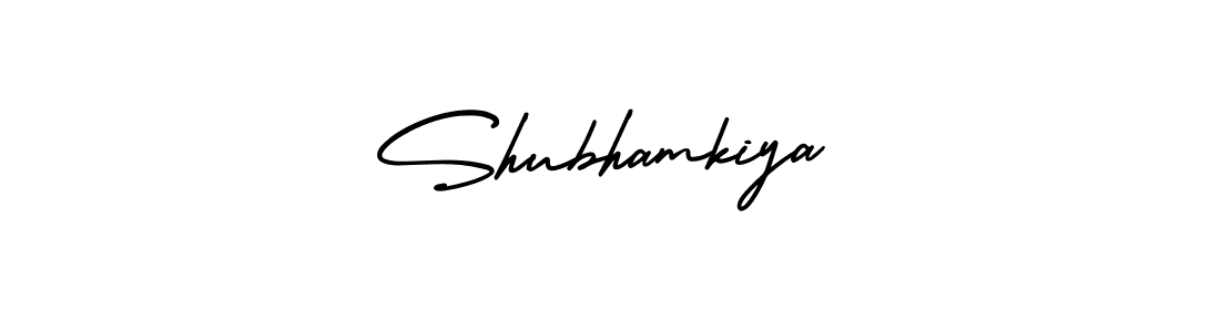 Create a beautiful signature design for name Shubhamkiya. With this signature (AmerikaSignatureDemo-Regular) fonts, you can make a handwritten signature for free. Shubhamkiya signature style 3 images and pictures png