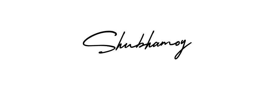 Create a beautiful signature design for name Shubhamoy. With this signature (AmerikaSignatureDemo-Regular) fonts, you can make a handwritten signature for free. Shubhamoy signature style 3 images and pictures png