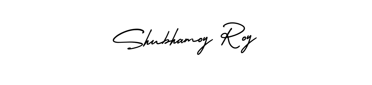 How to Draw Shubhamoy Roy signature style? AmerikaSignatureDemo-Regular is a latest design signature styles for name Shubhamoy Roy. Shubhamoy Roy signature style 3 images and pictures png