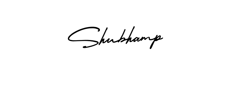 Make a beautiful signature design for name Shubhamp. Use this online signature maker to create a handwritten signature for free. Shubhamp signature style 3 images and pictures png