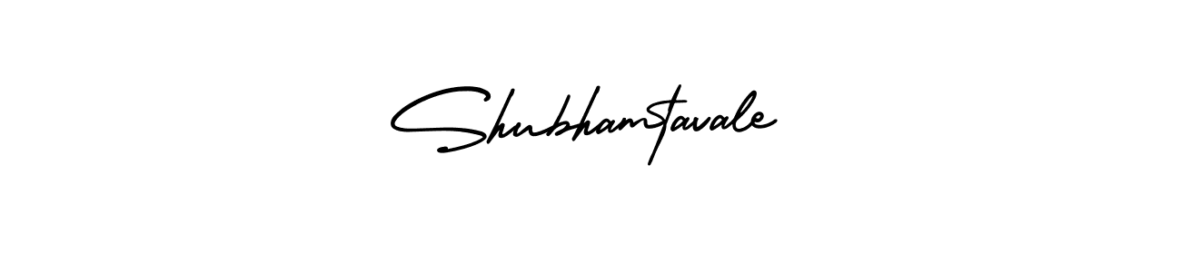 Create a beautiful signature design for name Shubhamtavale. With this signature (AmerikaSignatureDemo-Regular) fonts, you can make a handwritten signature for free. Shubhamtavale signature style 3 images and pictures png