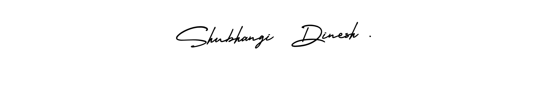 Also we have Shubhangi  Dinesh . name is the best signature style. Create professional handwritten signature collection using AmerikaSignatureDemo-Regular autograph style. Shubhangi  Dinesh . signature style 3 images and pictures png