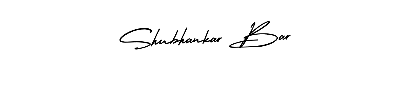 Design your own signature with our free online signature maker. With this signature software, you can create a handwritten (AmerikaSignatureDemo-Regular) signature for name Shubhankar Bar. Shubhankar Bar signature style 3 images and pictures png