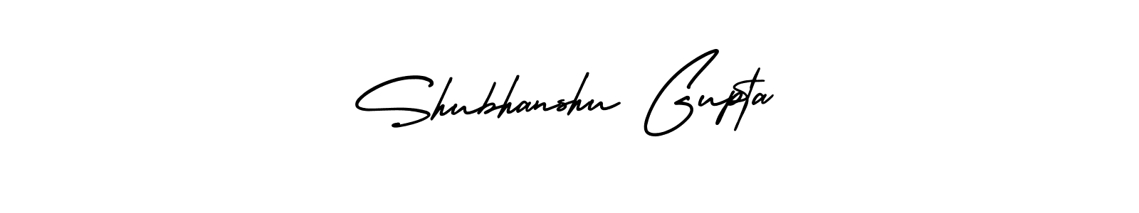 It looks lik you need a new signature style for name Shubhanshu Gupta. Design unique handwritten (AmerikaSignatureDemo-Regular) signature with our free signature maker in just a few clicks. Shubhanshu Gupta signature style 3 images and pictures png