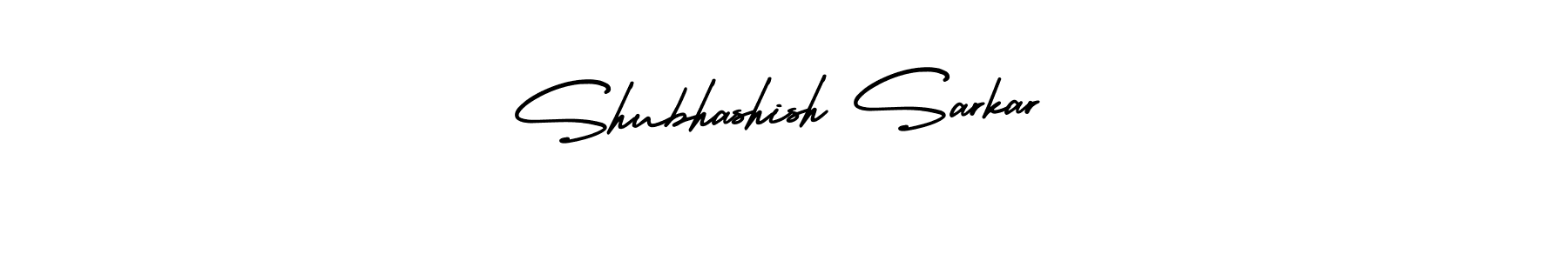 Design your own signature with our free online signature maker. With this signature software, you can create a handwritten (AmerikaSignatureDemo-Regular) signature for name Shubhashish Sarkar. Shubhashish Sarkar signature style 3 images and pictures png